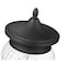 Z-Lite Davina 4 Light Outdoor Pier Mounted Fixture, 12in. W x 27.25in. H, Black 5016PHBR-553PM-BK - alternate 7